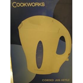 COOKWORKS CORDED FILTER JUG KETTLE...(B/D)