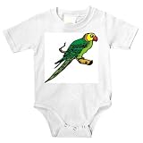 Baby clothes with parrot,
