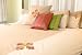 Akasha DCBLOO3FQN Blossom Series Queen Duvet Cover - Antique With Sahara