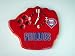 PHILADELPHIA PHILLIES GLOVE WALL CLOCK