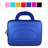 Hard Shell Cube Carrying Case for Samsung Go N310 13gb 10.1 Inch Midnight Blue, Mint Blue, Sunset Orange, Jet Black Samsung Go N310-13gb 10.1-inch (Blue)