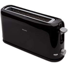 Philips - HD2569/20 - Grille pain - 1 fente - Noir/Gris