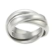 Sterling Silver 3 Band Rolo Ring
