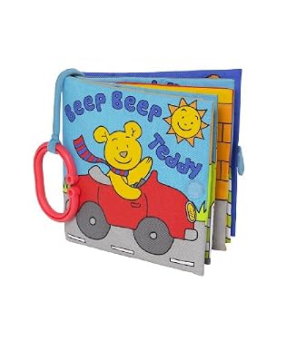 Beep beep teddy soft book

