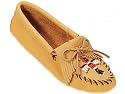Minnetonka Women's Deerskin Thunderbird Softsole Moccasins