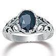 Blue Sapphire Sterling...