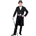 Frack Gehrock M 48 50 unisex schwarz Cabaret 20er Gangster Casino Vegas Hochzeit