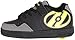 Heelys Boys' Hyper Sneaker, Black/Grey/Bright Yellow, 5 M US Big Kid