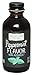 Frontier Co-op Organic Peppermint Flavor, 2 Ounce Glass Jar, Non-Alcoholic, Great for Baking, Coffee and More
