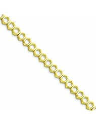 14K Gold Holds up to 34 2.25mm Stones Add-A-Diamond Tennis Bracelet Mounting