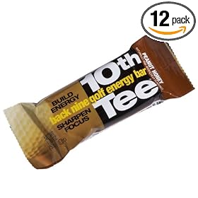 SCNS Sports Foods 10th Tee Peanut Honey Back Nine Golf Energy Bar, 1.76-Ounce Bars (Pack... by SCNS Sports Foods