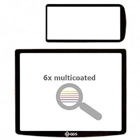 GGS DSLR LCD Optical Glass Screen Protector for Pentax K-X Digital SLR Cameras