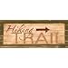 Art 4 Kids "Hiking Trail" Mounted Art Print, 20"x08"