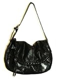 415d5w1HFIL._SL160_ - Bueno Black Flap Hobo Shoulder Bag - hobo-clutch-purse