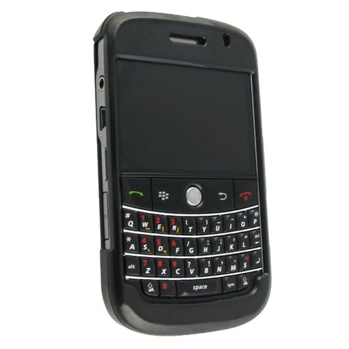Clip-on Case w/ Belt Clip for Blackberry Bold 9000, Black