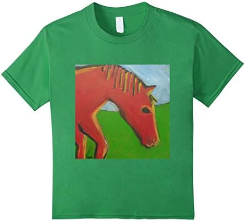 Kids Red Pony 12 Grass