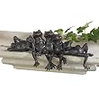 Loafing Frog Friends statue home garden sculpture New (The Digital Angel)