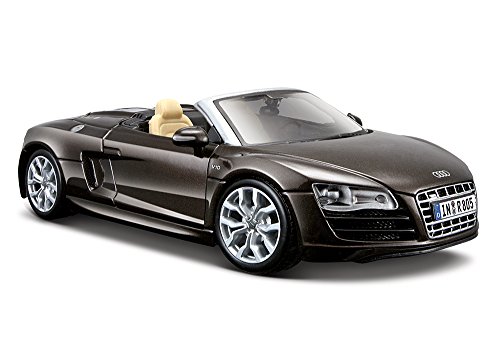 Maisto 1:24 Scale Audi R8 Spyder Diecast Vehicle (Colors May Vary)