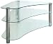 Search : Centurion GT7 Clear Corner Contemporary Design Flat Screen 26"-43" Glass Stand