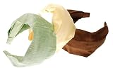 L. Erickson USA Scarf Headband - 100% Silk Dupioni