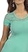 Women's Casual Floral Lace Inset Scoop Neck Short Sleeve Slim Fit Fashion Top