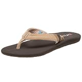 Reef Women's Leather Sweetwater Sandal,Brown/Taupe,11 M US