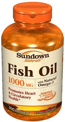 Fish Oil 1000 Mg Dietary Supplement Softgels, 