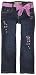 Zana Di Girls 2-6x Purple Belt With Heart Pockets Jean,Medium Sandblast,6x-visli Cheap Deals