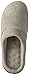 isotoner Women's Terry and Satin Slip On Cushioned Slipper with Memory Foam for Indoor/Outdoor Comfort