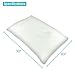 Memory Foam Pillow - Therapeutic Pillow Made with Shredded Memory Foam - Aloe Vera Pillow Cover for Added Comfort - Queen Sized