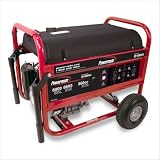 6800 Watt Portable Generator Manual Start With Wheel Kit
