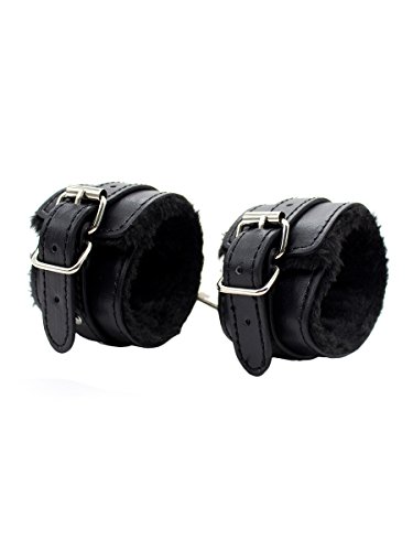 FasiCat BDSM Bondage Restraint Handcuffs Sexual Toys for Sex Game Soft Leather