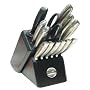 KitchenAid 14-Piece Stainless Steel Knife Set with Block