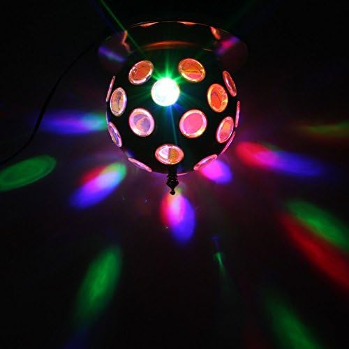 DLLL E27 Magic Ball Lamp Stage Lighting Effect induction ball led lighting led stage light for KTV christmas decoration with Remote contrller and USB-driver for family Party,KTV,DISCO,dance halls,night club,bar,shopping mall,wedding,karaoke,square