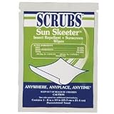 Scrubs Sun Skeeter Insect Repellent + Sunscreen Wipes