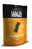 Ocean's Halo Seaweed Chips- Organic -New! (Korean BBQ, 12 ct / 3 oz comp bags)