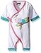 Mud Pie Baby Caterpillar Kimono One Piece, White, 6-9 Months