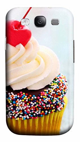S3 Case, Galaxy S3 Cases, Hot Sale Ice Cream Cupcake Hard PC 3D Custom Sumsang Galaxy S3 Case Shock Absorpt Protect for Samsung Galaxy S3 i9300