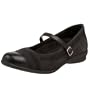 Drew Shoe Women's Katie Flat,Black Combo,8.5 M US