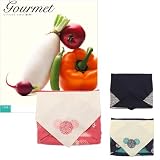 CONCENT・【風呂敷包み（柄：ブルー・夢花小紋）Gourmet グルメ カタログギフト GBコース gb