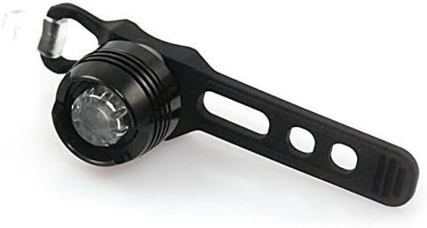 JXTV BTR01 Mountain Bike Warning Tail Light. Fixed Gear Rear Light. Aluminum Alloy Helmet Lights. Bicycle Light(Blue)