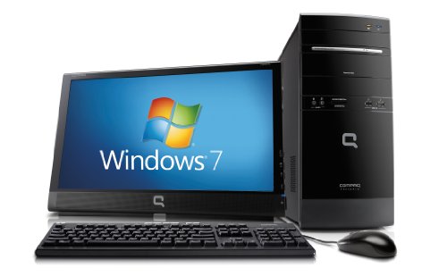 Compaq Presario CQ5231UK-m Desktop PC with Compaq CQ1859s 18.5 inch LCD Monitor and Intel Core 2 Duo Processor E7500, Windows 7 Home Premium, 3 GB DDR3, 500 GB SATA