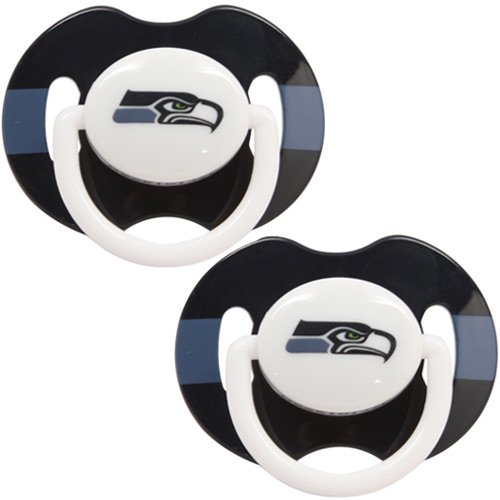Seattle Seahawks 2 Pack Pacifiers