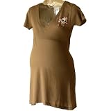 Hot Mama Dagger Tattoo Organic Maternity VNeck TShirt
