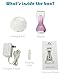 Electric Hair Shaver for Ladies by Equinox International - Wet/Dry Shaver for Girls - Portable Shaving Kit - Cuts around all Curves and Edges