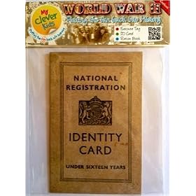Children's Identity Card from World War 2