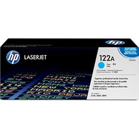 Original HP Color LaserJet Q3961A Cyan Print Cartridge in Retail Packaging