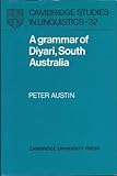 A grammar of Diyari, South Australia