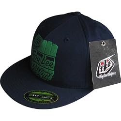 Troy Lee Designs Poster Fitted Men's Flexfit Casual Wear Hat - Navy