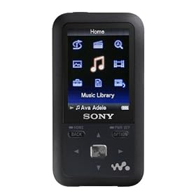  Technologies Sony NWZS618FBLK 8GB Walkman video MP3 player 